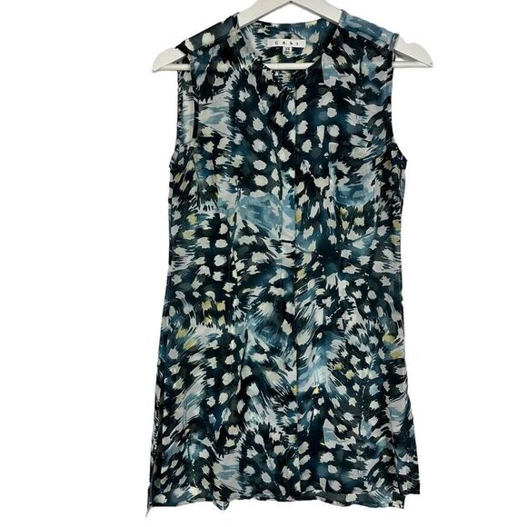 CAbi Avery Sheer Sleeveless Top size XS - Picture 2 of 8